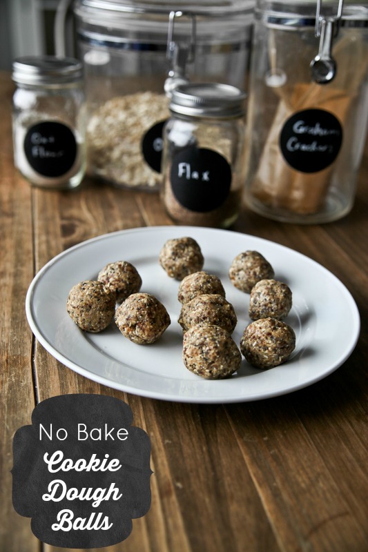 No Bake Cookie Dough Balls - Kath Eats Real Food