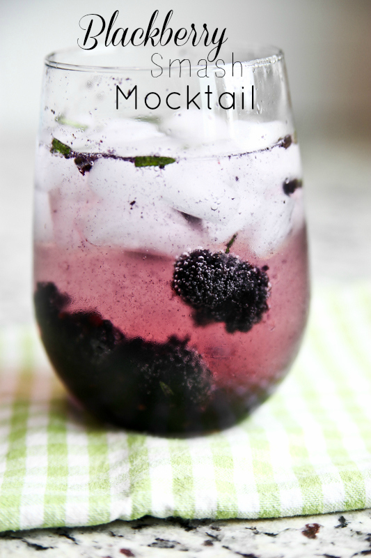 Blackberry Smash Mocktail