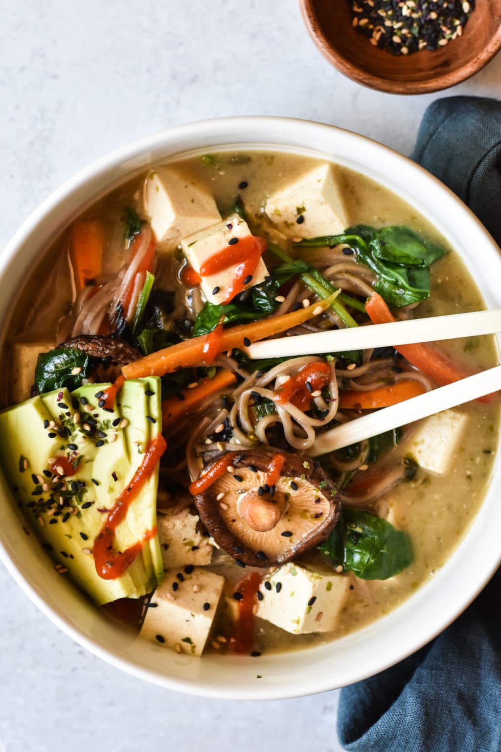 Miso Noodle Soup Recipe • Kath Eats