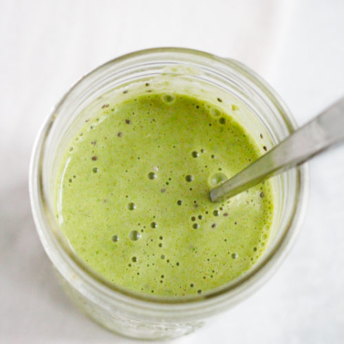 Green Smoothie Overnight Oats • Kath Eats