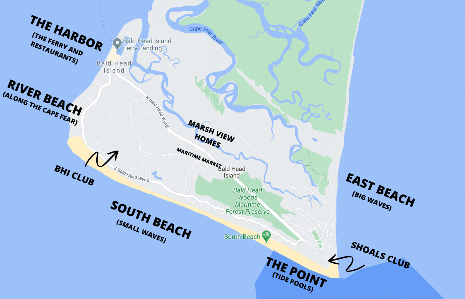 Traveling To Bald Head Island • Kath Eats