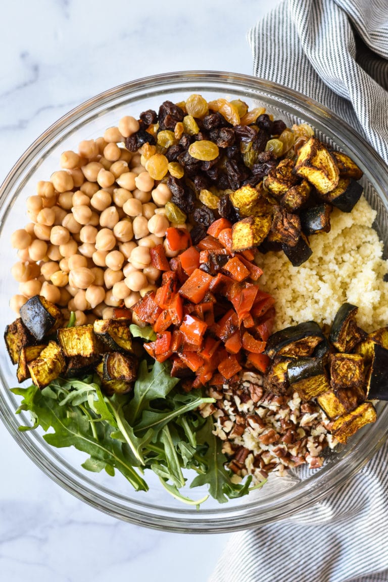 Millet Salad with Veggies & Garam Masala and Turmeric Spices