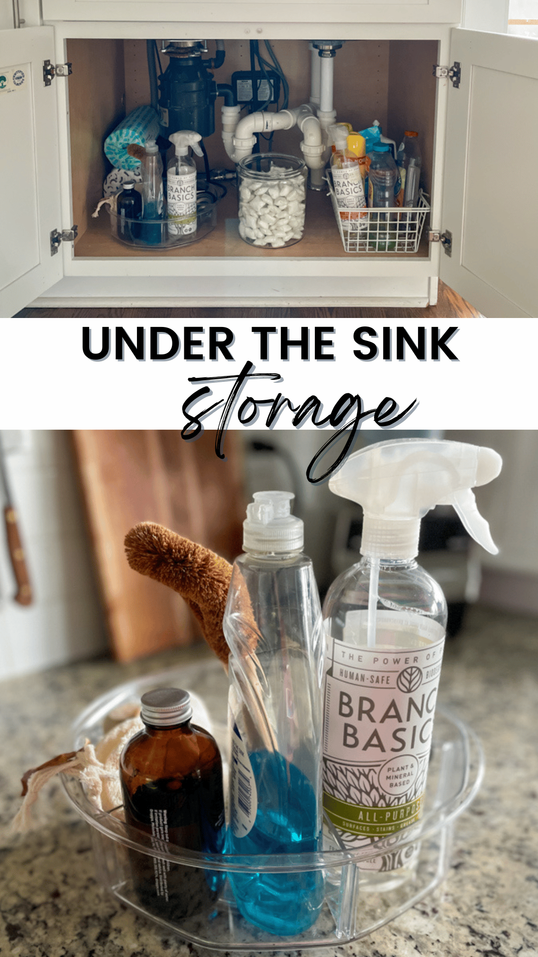 Under The Sink Storage • Kath Eats