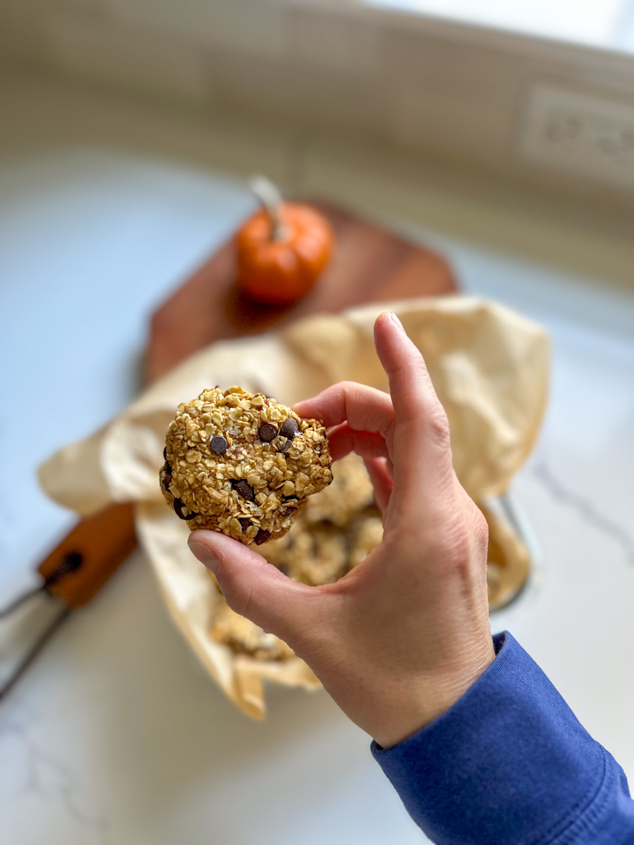 Healthy Pumpkin Cookies No Bake • Kath Eats 