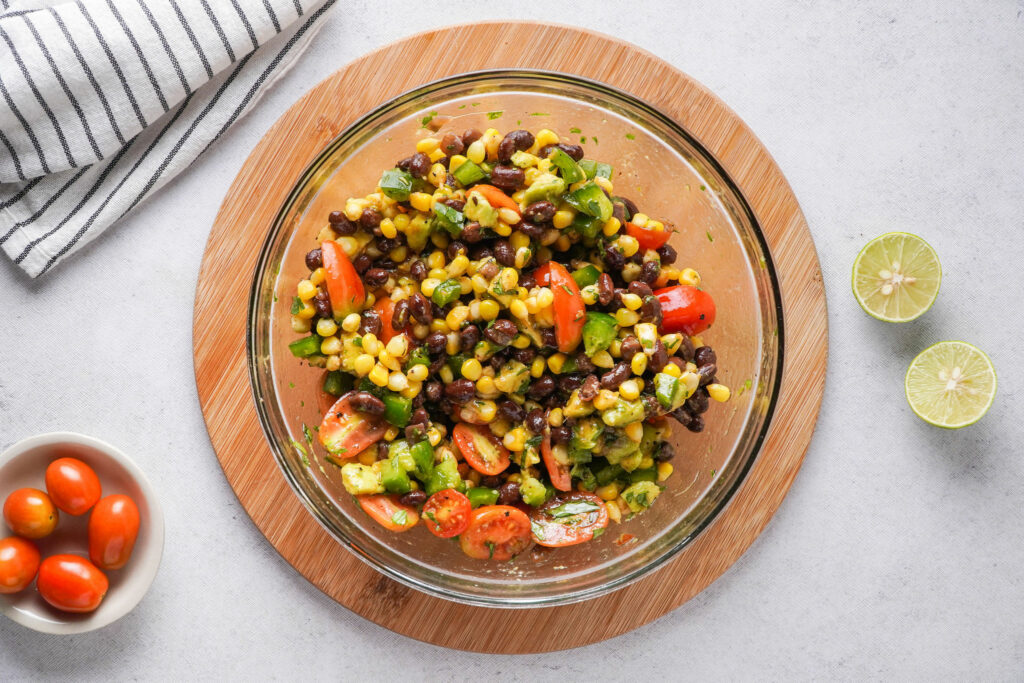 Black Bean Avocado Salad bowl
