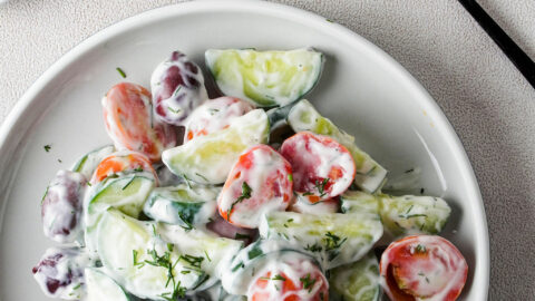 Healthy Cucumber Salad