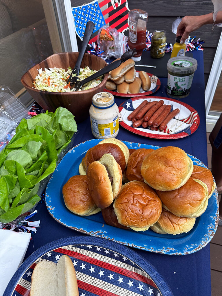 4th of July feast | Lately July Things